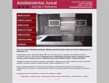 Tablet Screenshot of amoblamientoamedida.com.ar